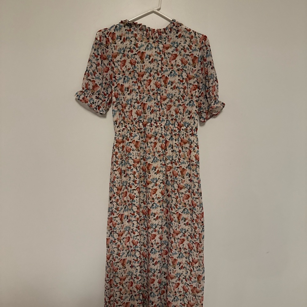 Hayden Multicolor Floral Long Sleeve Dress